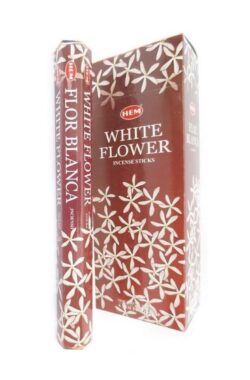 HEM Wierook – White Flower – 1 los pakje á 20 stokjes