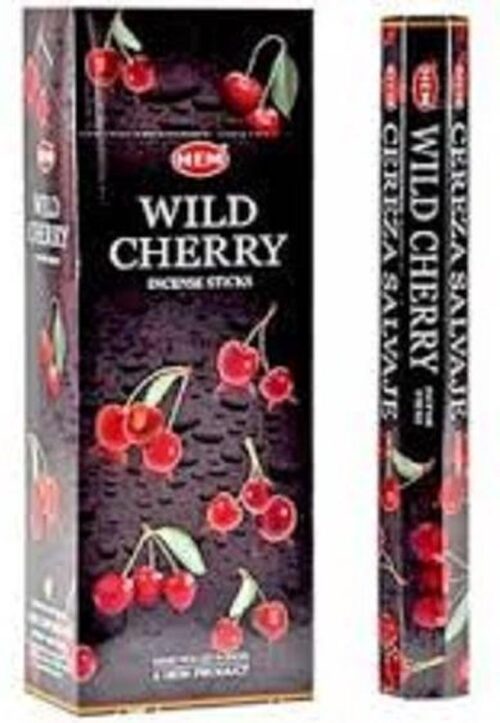 HEM Wierook - Wild Cherry - Slof (6 pakjes/120 stokjes)