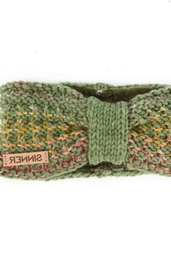 Hoofdband dames – groen melange – model Serra