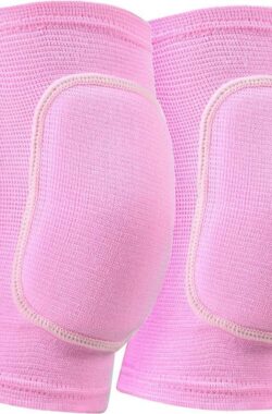 Kniebeschermers voor kinderen, worstelen kniebeschermers volleybal kniebeschermers dikke spons jeugd meisjes anti-slip sport knie ondersteuning brace voor volleybal dans yoga hardlopen klimmen. (XS: geschikt voor gewicht 30-50 catties)