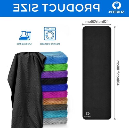 Koelhanddoeken voor nek en gezicht - Sneldrogende sportkoelhanddoeken - 10 stuks - Zweetabsorberende handdoeken voor training yoga golf sportschool kamperen - Sport hardlopen Cooling Towels