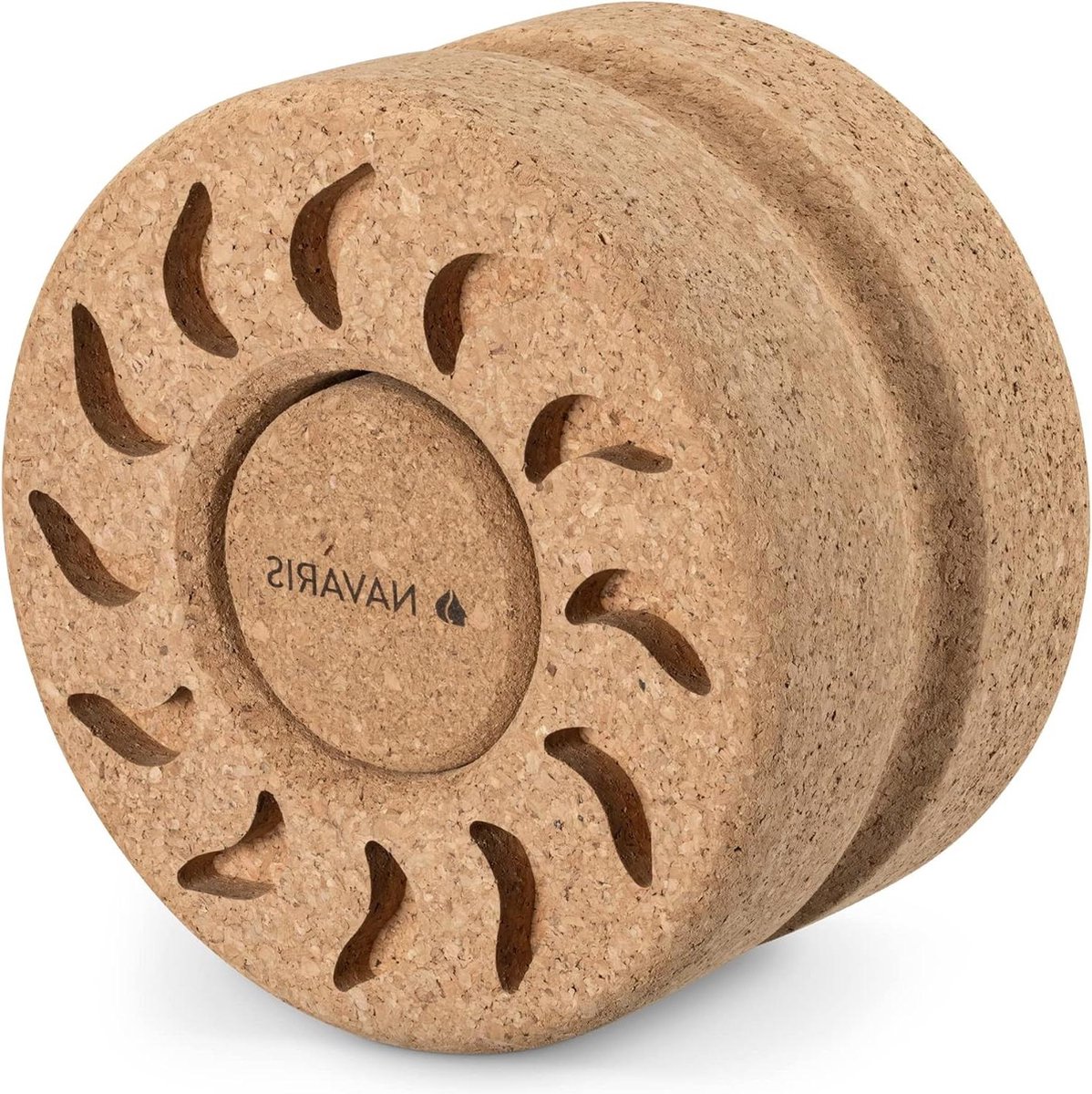 Kurken massage roller lichaam - Set van 2 rollers voor nek rug schouders - 245 cm 95 cm dik stretching foam roller