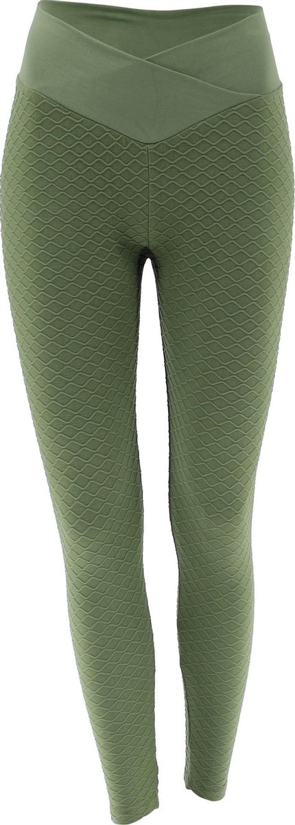 Legend Trendy SportLegging Embossed Green S