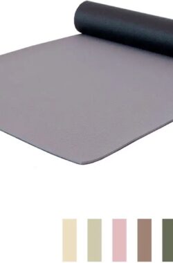 Love Generation ● Premium Yoga Mat ● 6mm dik ● Enlightening Grey