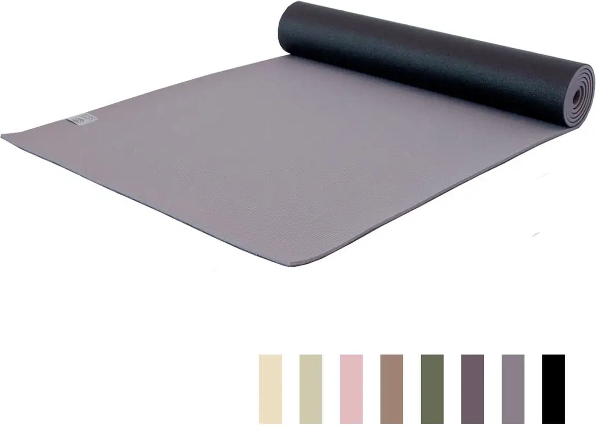 Love Generation ● Premium Yoga Mat ● 6mm dik ● Enlightening Grey