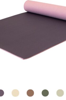 Love Generation ● Premium Yoga Mat ● 6mm dik ● Mesmerizing Purple