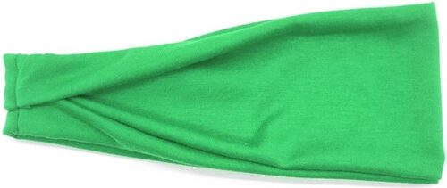 MJ Sports Hoofdband - Hoofdband Sport - Zweetband - Haarband - Sporthaarband - Hardlopen - Unisex - Groen