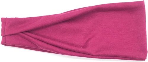 MJ Sports Hoofdband - Hoofdband Sport - Zweetband - Haarband - Sporthaarband - Hardlopen - Unisex - Roze