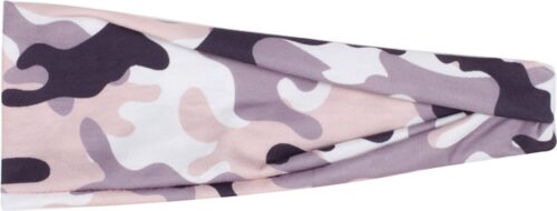 MJ Sports Premium Camo Haarband Camouflage Lila - Camo Sporthaarband voor Dames en Heren - Hoofdband Sport - Fitness - Hardlopen - Bandana