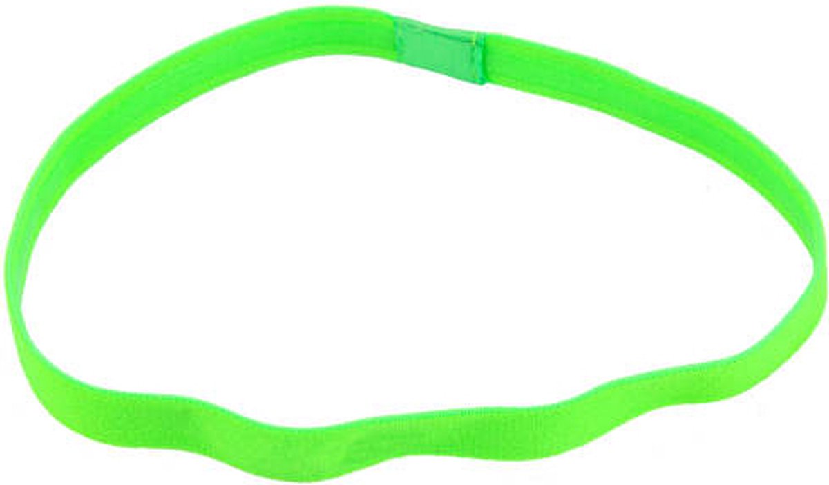 MJ Sports Premium Haarband - Sporthaarband - Elastiek - Hardlopen - Unisex - Groen