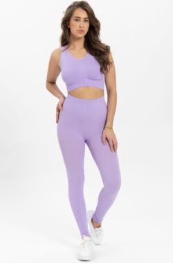 MKBM Seamless Legging Lila – Maat: L