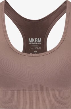 MKBM Seamless Sports Top Latte – Maat: M