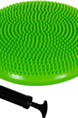 MOVIT® Wiebelkussen – Balanskussen – Balansbord – Met Pomp – Ø 38 cm – Groen