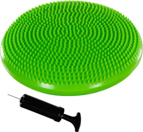 MOVIT® Wiebelkussen - Balanskussen - Balansbord - Met Pomp - Ø 38 cm - Groen