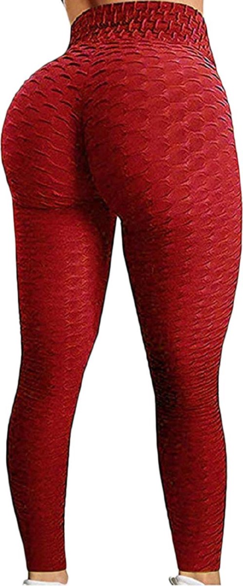 Miresa - Sexy Sportleggings / Fitness & Yoga Leggings - Rood - Maat S