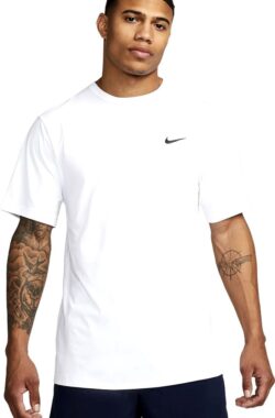 NIKE – nike dri-fit uv hyverse men’s short – Wit-Zwart