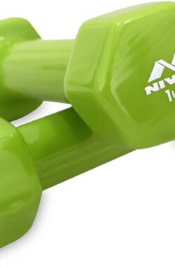 NIVIA Vinyl Dumbell-1kg (Groen)