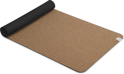 Natuurlijke Duurzame Kurk Yoga Mat Weerstaat Ziemen en Geur - Geweldig voor Hot Yoga Pilates - 68 Inch x 24 Inch x 5mm Dik Yogamat