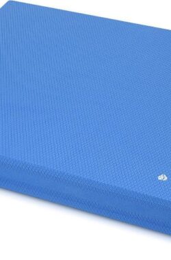 Navaris Balance Pad – Balanskussen voor een betere balans, coördinatie en stabiliteit – 50 x 39 x 6,5 cm – Voor fysio, gymnastiek of yoga – Blauw