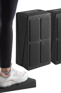 Navaris set 2 quat wedges – Van PPE schuim – 31 x 16 cm – Voor squats en stretching