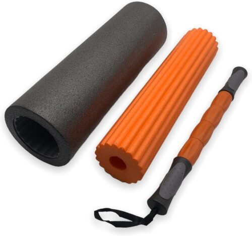 Padisport 3 In 1 Foamroller Voordeelset - Foamrol - Massagerol - Rug Roller - Foam Rol - Foamroller Set - Foamrollers - Foamroller Trigger Point - Foamroller Rug