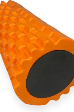 Padisport Foamroller 2 In 1 Voordeelset Oranje – Foamrol – Massagerol – Rug Roller – Foam Rol – Foamroller Set – Foamrollers – Foamroller Trigger Point – Foamroller Rug