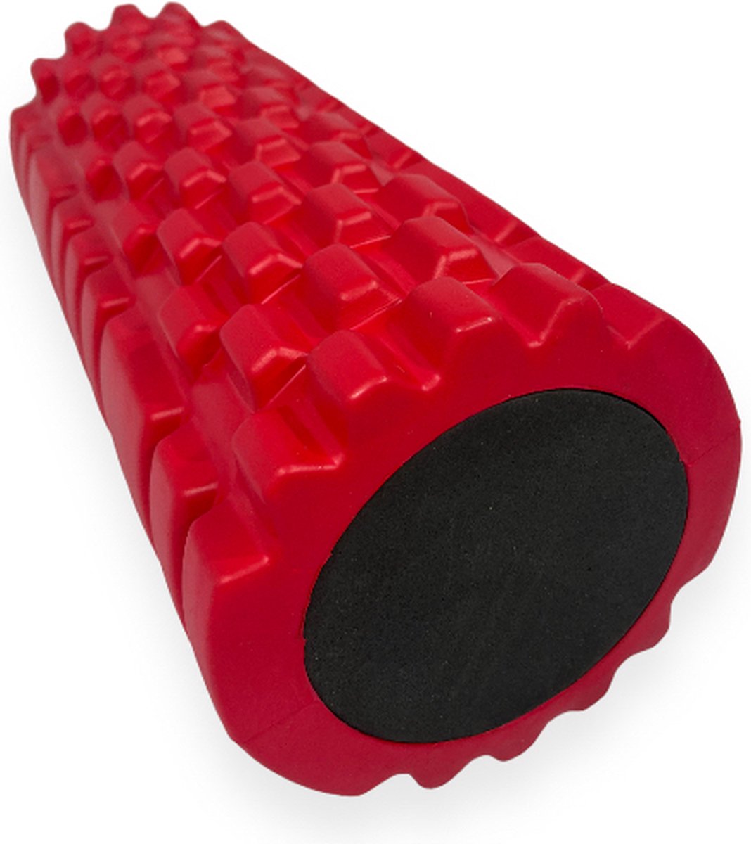 Padisport Foamroller 2 In 1 Voordeelset Rood - Foamrol - Massagerol - Rug Roller - Foam Rol - Foamroller Set - Foamrollers - Foamroller Trigger Point - Foamroller Rug