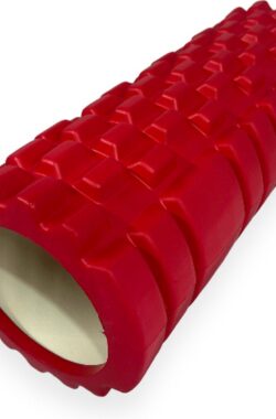 Padisport Foamroller 33 Cm Rood – Foamrol – Massagerol – Rug Roller – Foam Rol – Foamroller Set – Foamrollers – Foamroller Trigger Point – Foamroller Rug