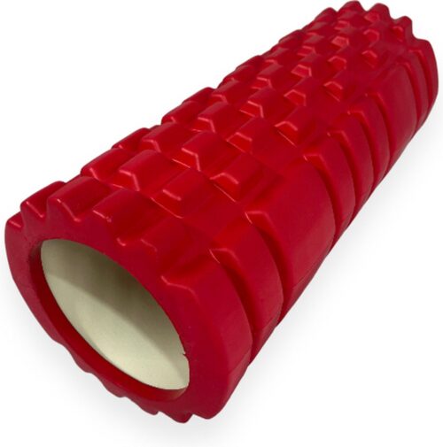 Padisport Foamroller 33 Cm Rood - Foamrol - Massagerol - Rug Roller - Foam Rol - Foamroller Set - Foamrollers - Foamroller Trigger Point - Foamroller Rug