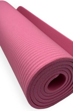 Padisport Yoga Mat Roze – Fitness Mat Extra Dik – Yoga Mat Extra Dik – Pilates Mat – Dikke Yogamat – Yoga Mat Anti Slip – Yoga Matje – Yoga Mat Dik – Sport Mat – Sport Matje Fitness