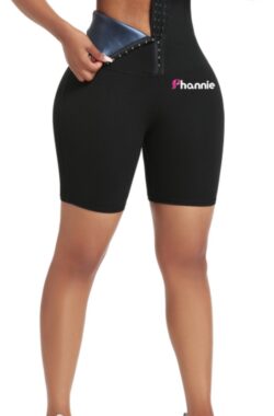 Phannie Sport Short Dames – Sportbroekje Corset – Afslankbroekje – Korset – Corrigerend Ondergoed – Shaper – Shapewear – Maat M