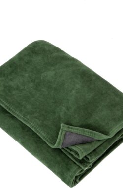 Pierre Sports – Yoga blanket – 190x120cm – 70% recycled katoen – Bosgroen