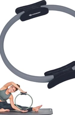 Pilates-ring, fitnessring, trainingsapparaat voor core-training, diameter 37 cm, groen en grijs Open de Schildkröt-winkel 4,2 van 5 sterren 72