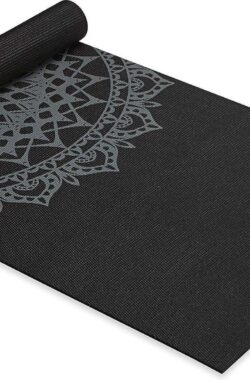 Premium 5 mm dikke antislip oefen- en fitnessmat voor alle soorten yoga pilates en vloertrainingen – 68 inch x 24 inch – Yoga Mat Yoga mat