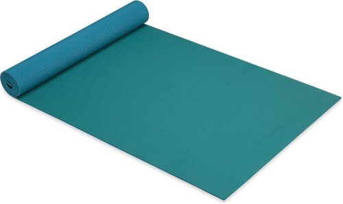 Premium 5 mm dikke antislip yogamat voor alle soorten yoga pilates en vloertrainingen - 68" x 24" x 5mm