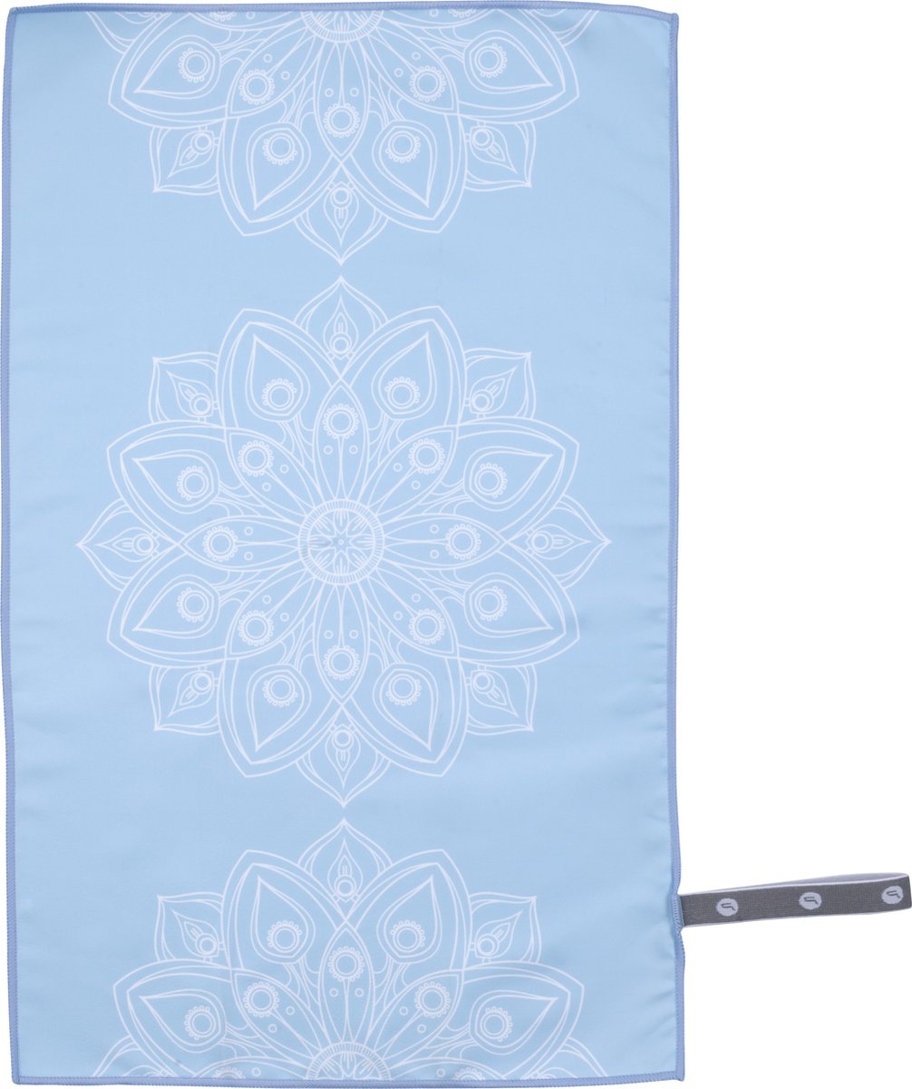 Pure2Improve Yoga handdoek, 183 x 61 cm blauw