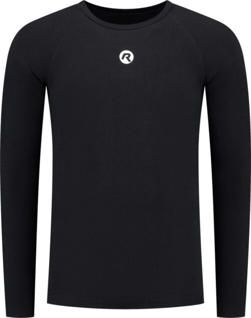 Rogelli Undershirt Long Sleeve Unisex - Core II 2-pack - Zwart - Maat L-XL