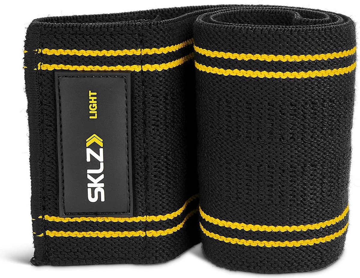 SKLZ Pro Knit Hip band - Resistance Band - Brede Weerstandsband - Lower Body Trainig - Onderlichaam - Bilspieren - Hamstrings- Quadriceps - Licht