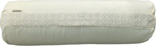 Samarali Yoga Bolster - Biologisch katoen, 20x60 cm, 3.5 kg, dubbele hoezen, GOTS-gecertificeerd