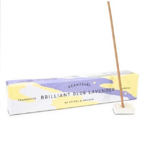 Scentsual Brilliant Blauw Lavendel Wierook