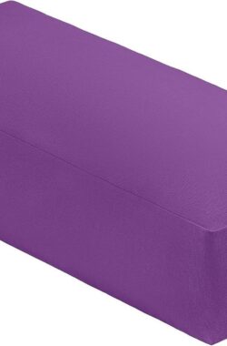 Sequoia Yoga Bolster Kussen – Meditatie Kussen voor Yoga Praktijken – Machine Wasbare 100% Katoenen Cover – Duurzaam Draaghandvat – Rechthoekig Moerbei – Comfortabele Ondersteuning