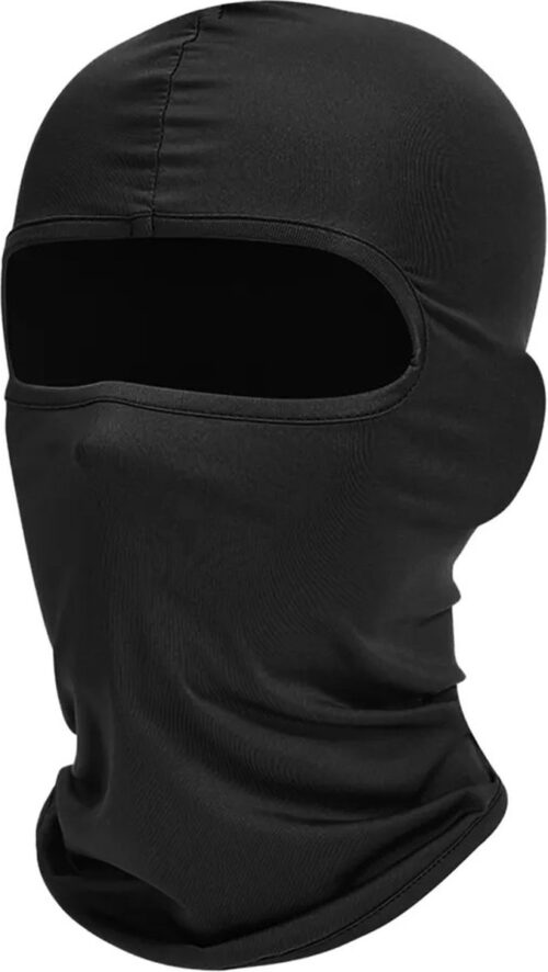 Skimask Dames/Heren Hoge Kwaliteit Stevige Elastische Bivakmuts - Balaclava- Motor/Scooter - Helmmuts - Gezichtsmasker - Wintermuts - Zwart