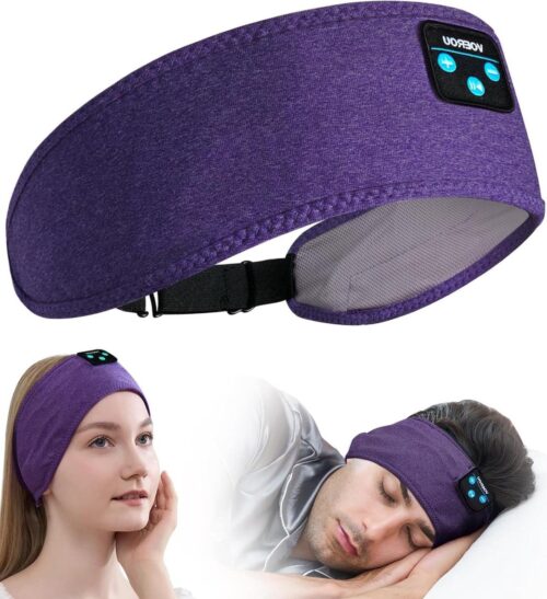 Slaapmasker Bluetooth Auriculares voor dormir met bluetooth diadema verstelbaar voor dormir regos tecnológicos heren mujeres que duermen de lado Siesta en la oficina viajes meditación