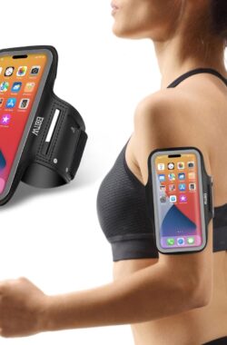 Sportarmband mobiele telefoon universeel – EOTW mobiele telefoonhoes joggen armtas compatibel met iPhone 14/13/12 Pro Max Huawei P50 Mate 50 Samsung Galaxy S22/S21/S20 FE mobiele telefoon armband