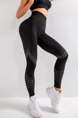 Sportlegging Zwart – Maat L – Quick Dry