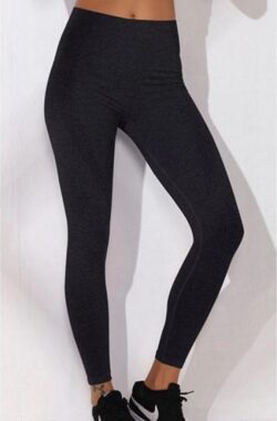 Sportlegging | high waist | naadloos | sneldrogend | squatproof | zwart | M