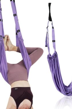 Stretching Band voor Yoga Fitness – Elastische krachttraining band voor revalidatie en gymnastiek