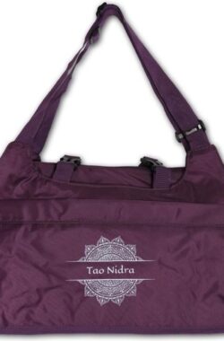 TAO NIDRA – Yogatas – Yoga – Sporttas – Verstelbaar – Compact – Waterproof Nylon – Paars- 43x27x15cm