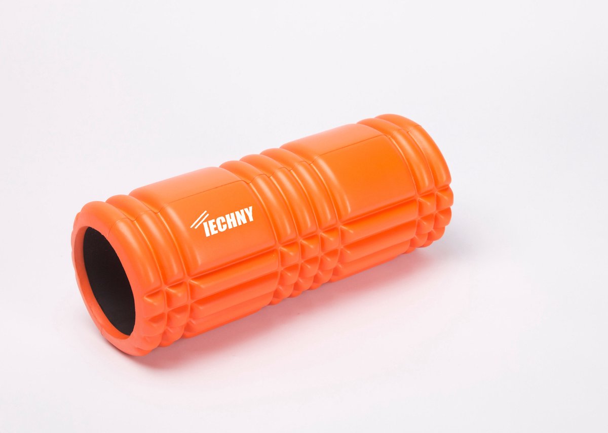 Techny - Foam Roller - Massage Roller - Triggerpoint Massage - 33CM - Oranje