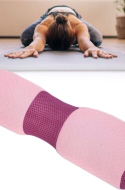 Traagschuim Blok Kussen voor Meditatie en Nek-rug-hoofd Stretching – Grijs